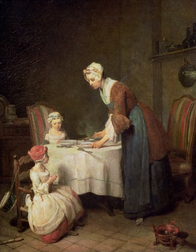 The Grace by Jean Baptiste Simeon Chardin